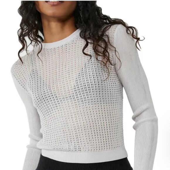Free People H2O Crew Pullover - Found Moon - XS - New with tags - Picture 1 of 8